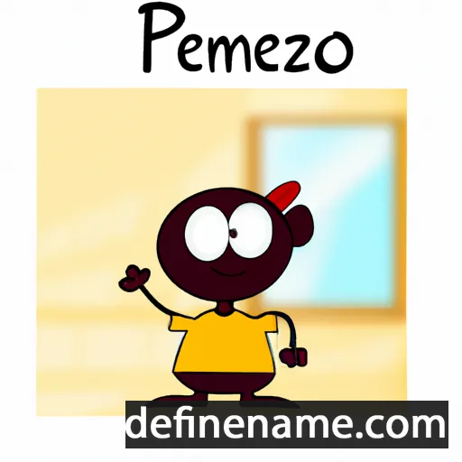 cartoon of the name Przemo