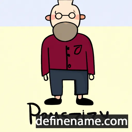 cartoon of the name Przemysław