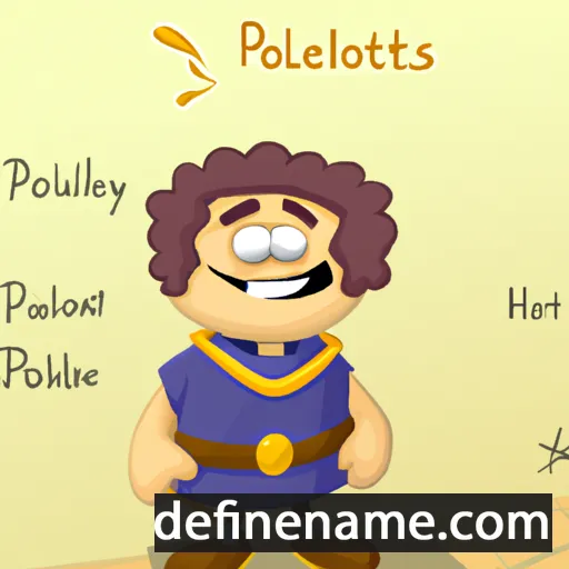 cartoon of the name Ptolemy