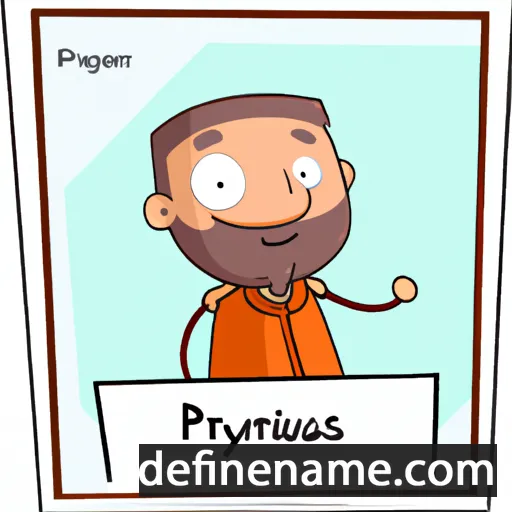 cartoon of the name Pyrrhus