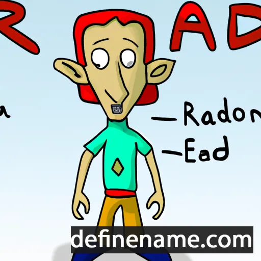 Ra'd cartoon