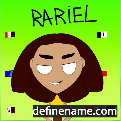 Ráhel cartoon