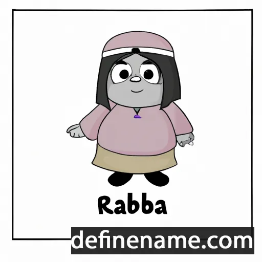 Raabi'a cartoon