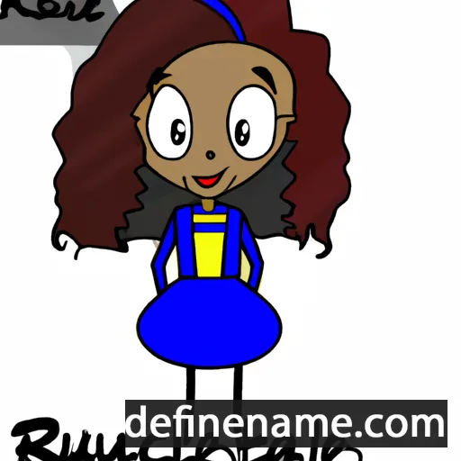 cartoon of the name Racquel