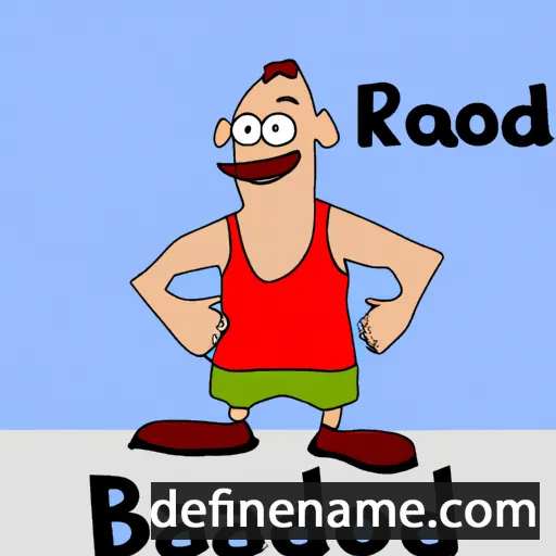 cartoon of the name Radbod