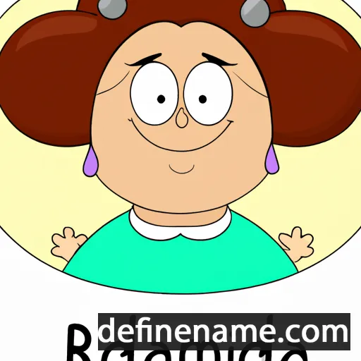 cartoon of the name Radmila