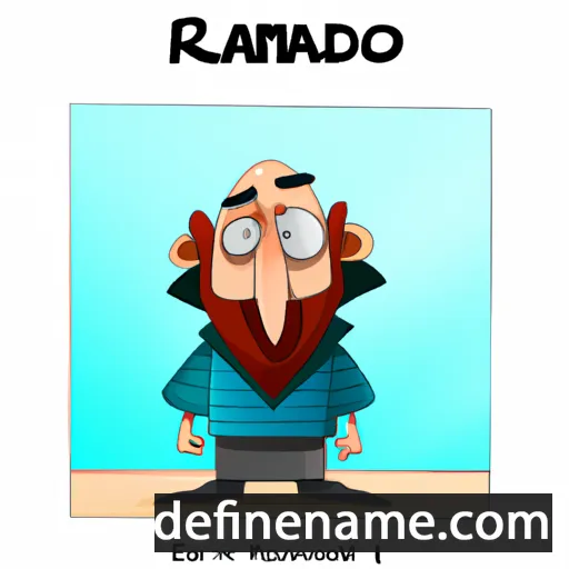 cartoon of the name Radmir