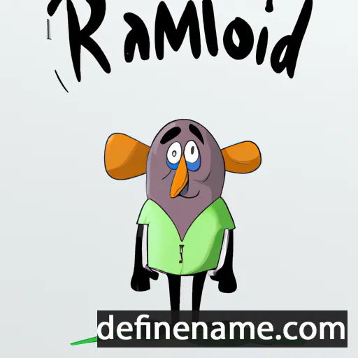 cartoon of the name Radomil