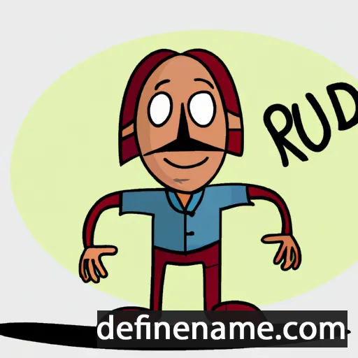 cartoon of the name Radúz