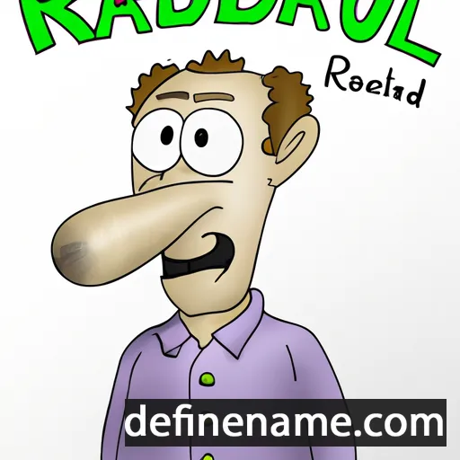 cartoon of the name Radulf