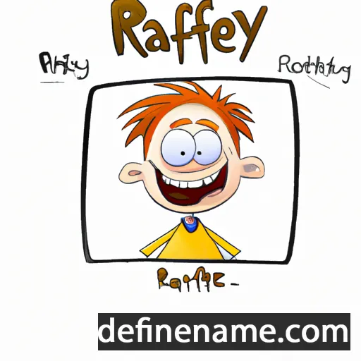 cartoon of the name Rafferty