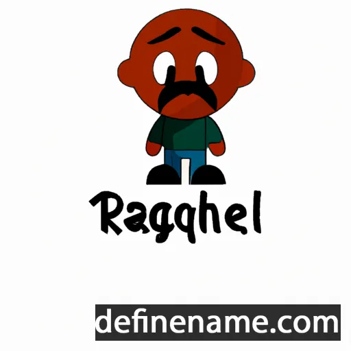 cartoon of the name Raguhel