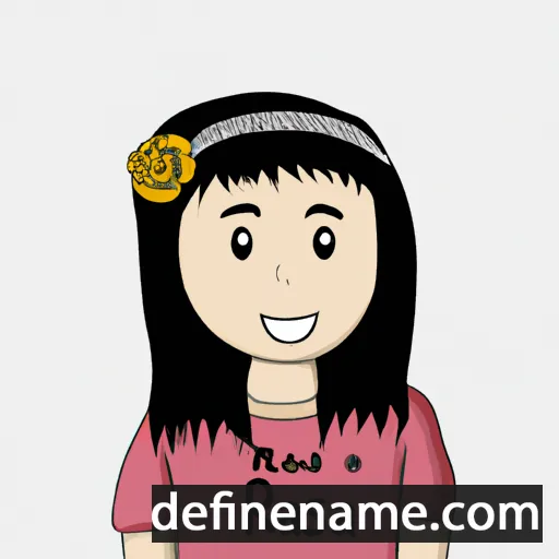 cartoon of the name Raisa