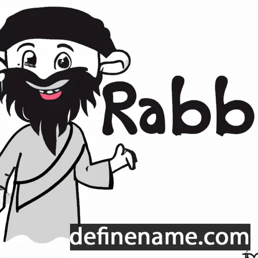 cartoon of the name Rajabu