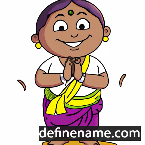 cartoon of the name Rajaram