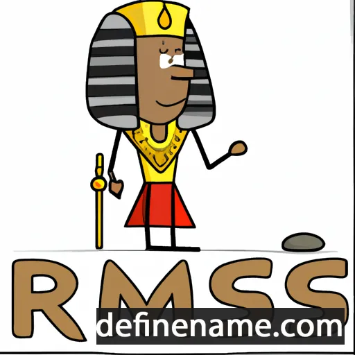 Ramesses cartoon