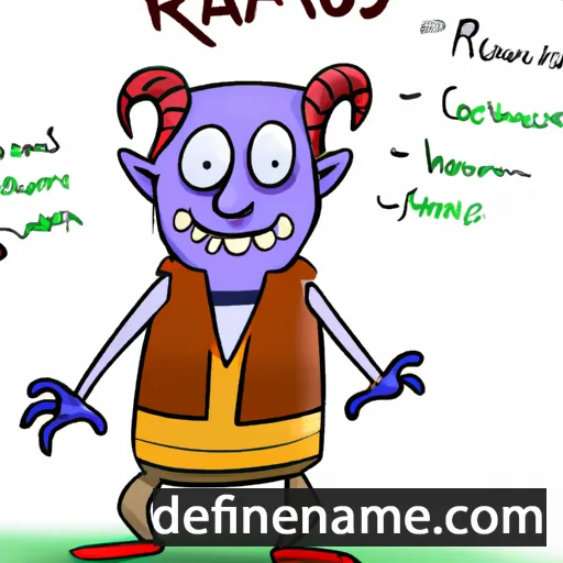 cartoon of the name Ramirus