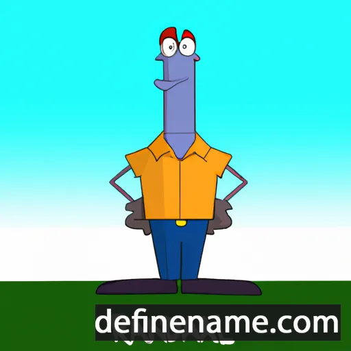 cartoon of the name Randall