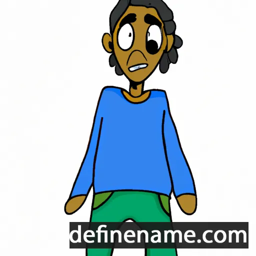 cartoon of the name Randi