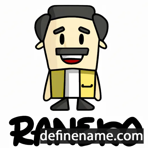 cartoon of the name Raniero