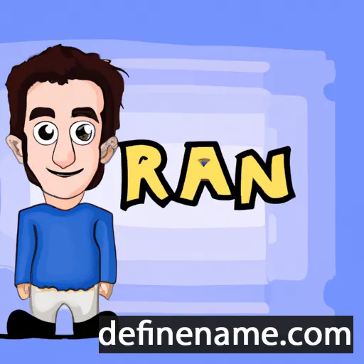 Ranj cartoon