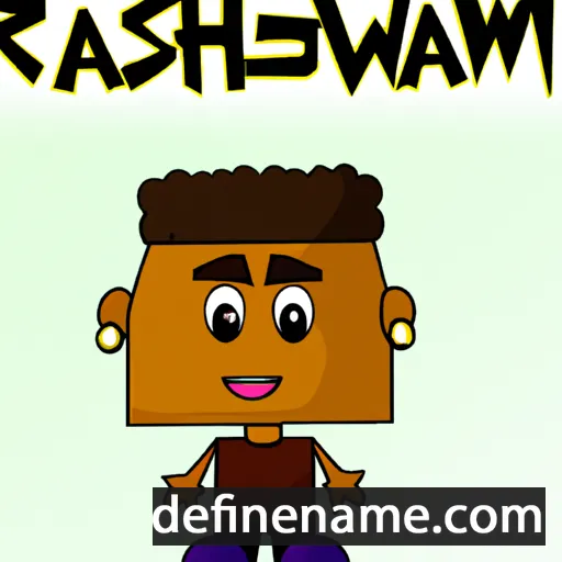 Rashawn cartoon