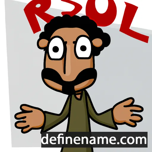 Rasoul cartoon