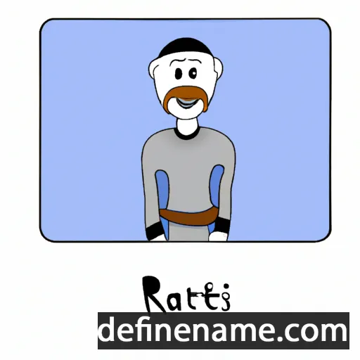 cartoon of the name Ratan