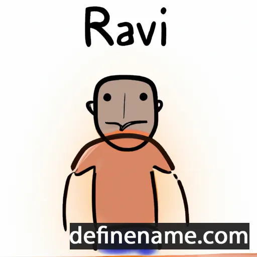 Ravi cartoon