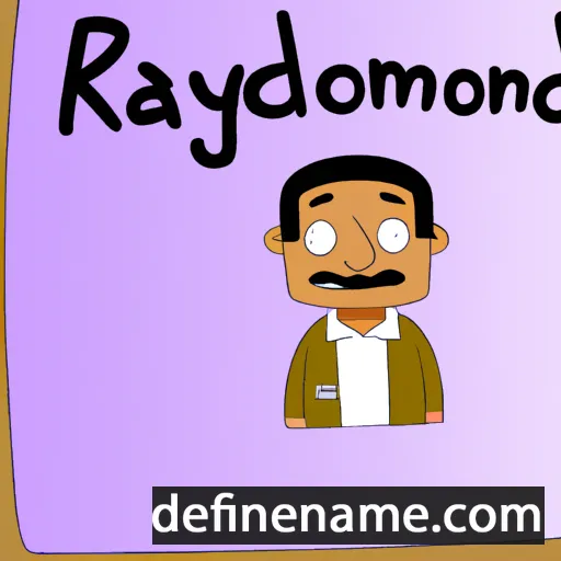 cartoon of the name Raymond