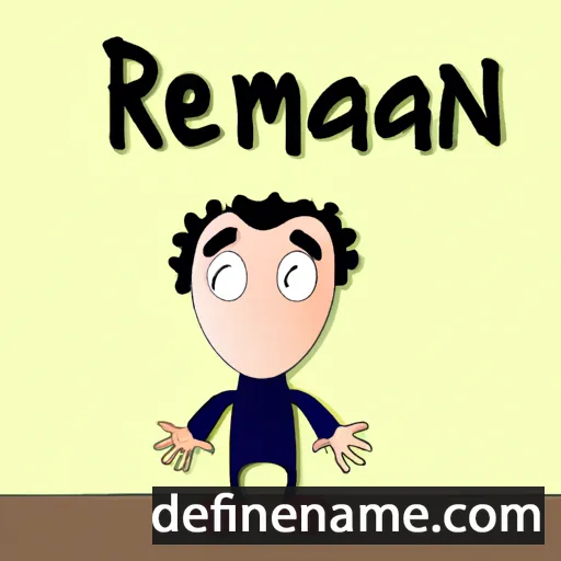 Réamann cartoon