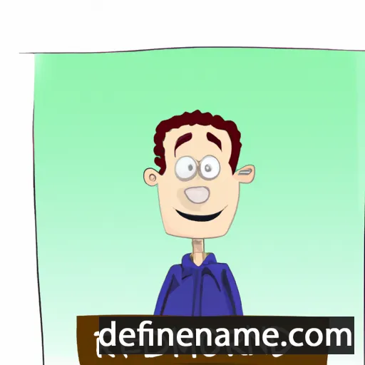 cartoon of the name Redmond