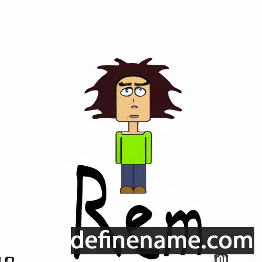 Reem cartoon