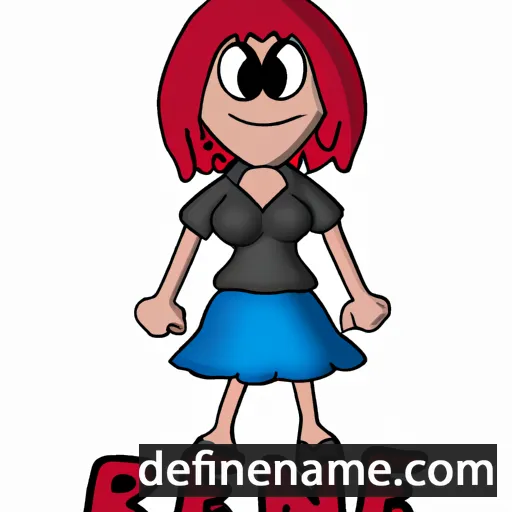 Reenie cartoon