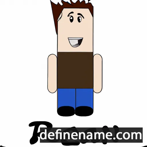 cartoon of the name Regan