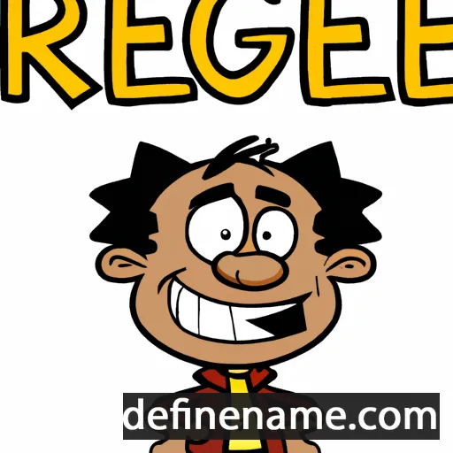 Reggie cartoon