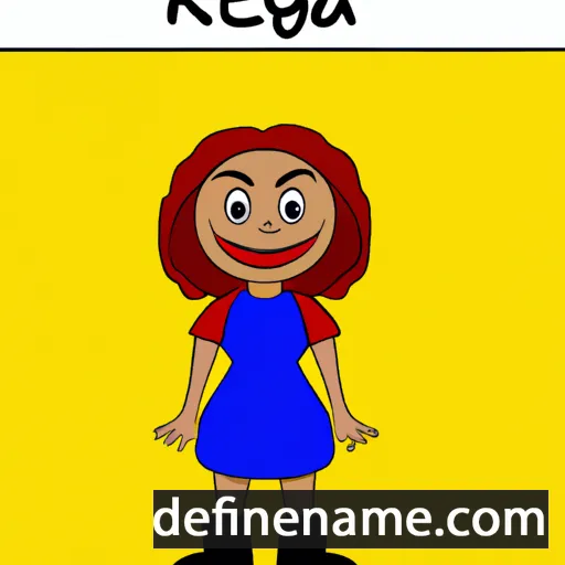 cartoon of the name Regla