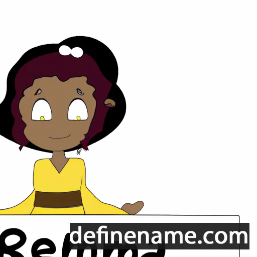 cartoon of the name Rehema