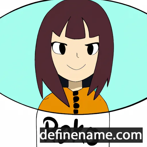 cartoon of the name Reiko