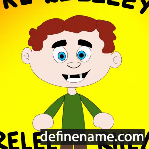 cartoon of the name Reilly