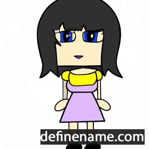 cartoon of the name Reina