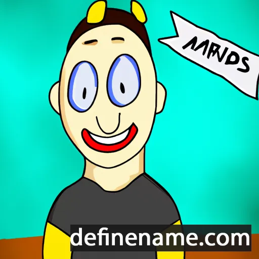 cartoon of the name Ándaras