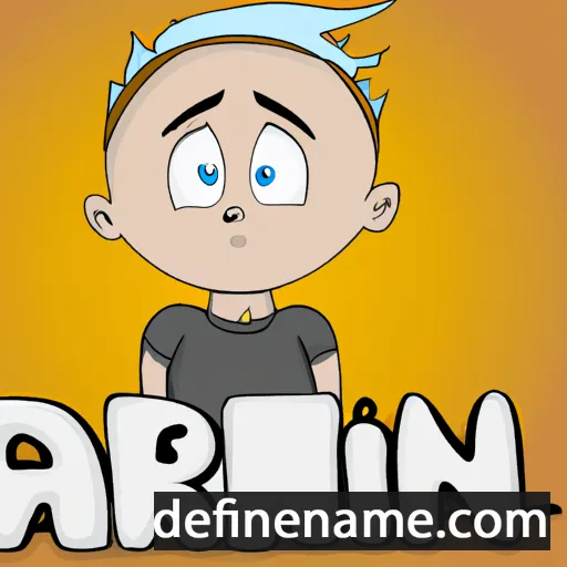 Árni cartoon