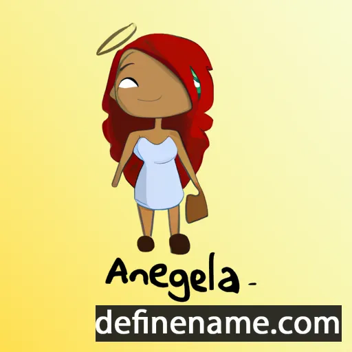 Ànghela cartoon