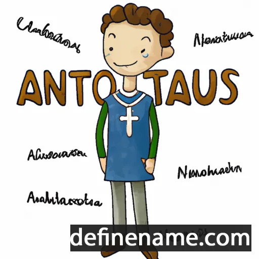 cartoon of the name Anastasius