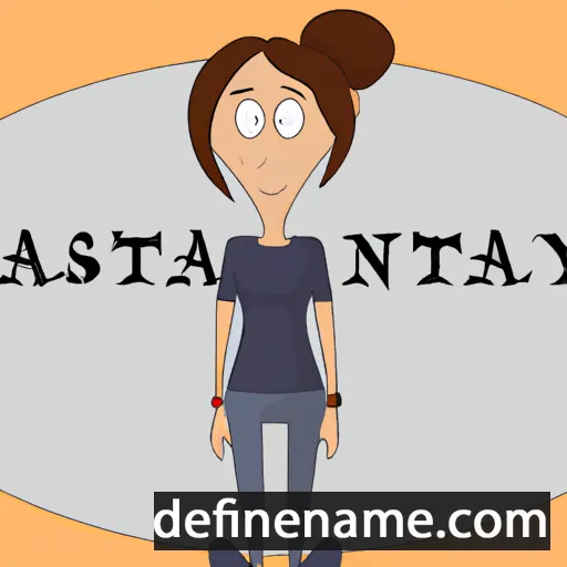 Anastazy cartoon