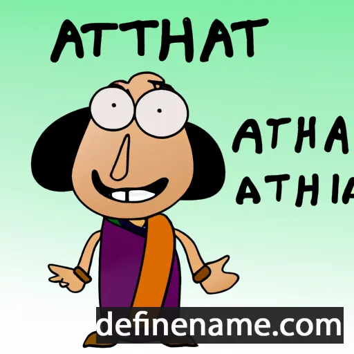 cartoon of the name Anath