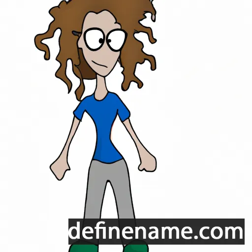 cartoon of the name Andra