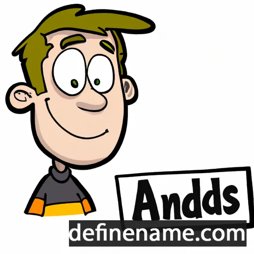 cartoon of the name Andras