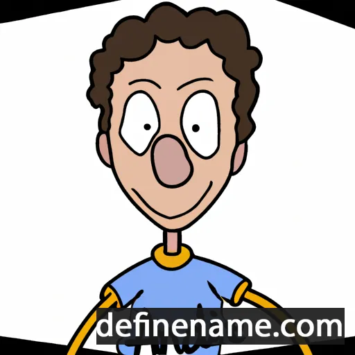 cartoon of the name André